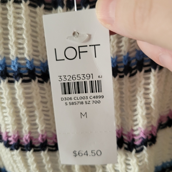 Loft Striped Sweater - Picture 4 of 5